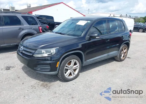 2013 Volkswagen Tiguan S из США, поврежденный, VIN WVGCV3AX6DW595821